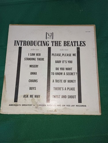 VINTAGE 1964 INTRODUCING THE BEATLES VEE-JAY RECORDS VJLP 1062 SKIPS TASTE HONEY - Picture 12 of 21