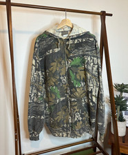 Vintage Jerzees Outdoor Camo Hoodie Size XL Excellent Condition