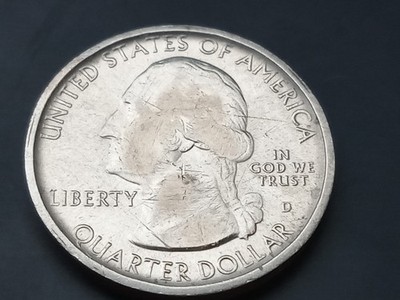 2016-D Harpers Ferry Quarter RARE Many Mint Errors! PLANCHET, RIM