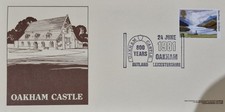 Oakham Castle 800 Years Anniversary Commemorative Envelope 24 June 1981