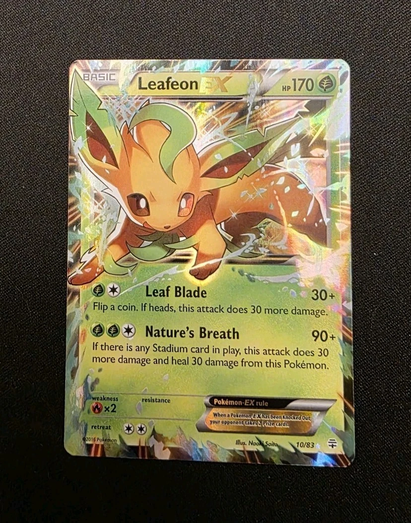 Leafeon EX 10/83 Generations Holo
