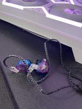 Wired Gaming Earbuds IEM In Ear Monitor Headphones Deep Bass Sound With Mic