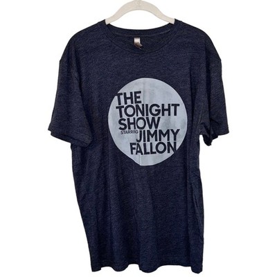 Official Jimmy Fallon The Tonight Show Shirt Unisex Size Large Soft Stretch Top!