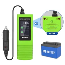 Car Battery Tester Capacity Analyzer Voltage Test 12V/24V With Cigarette Lighter