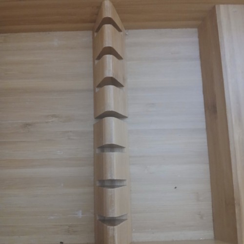 Ikea Variera 21386 Bambus Messer und Utensilien Tablett 20" × 15" × 2" schöne Maserung - Bild 3 von 7