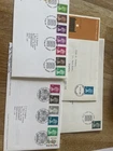 GB UK 40 FDC covers all with decimal and regional stamps, tidy hoard