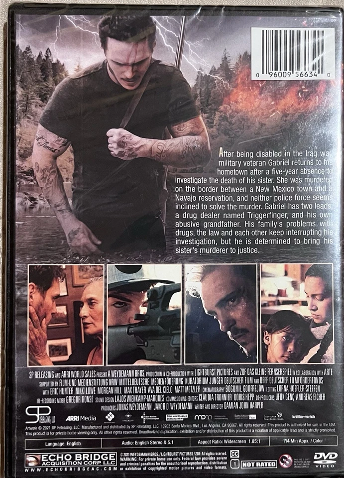 In The Middle Of The River DVD (2021, Eric Hunter, Nikki Lowe, Morgan Hill) - Image 2 of 2