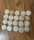 Mixed Date 20 40% Kennedy Half Dollars $10 Face Value