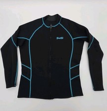 GoldFin Women's 2mm Long Sleeve Neoprene Wetsuit Top Diving Jacket - Size XXL