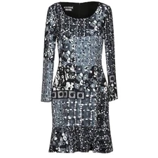 NWT Boutique Moschino abstract print dress sz 14