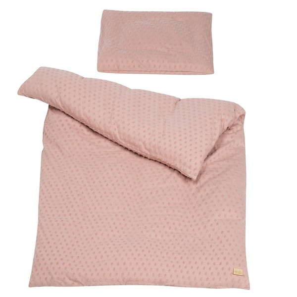 Roba Kids BettwäSche 2-Teilig 100X135 + 40X60 Cm Lil Planet Rosa Mauve Neu-image