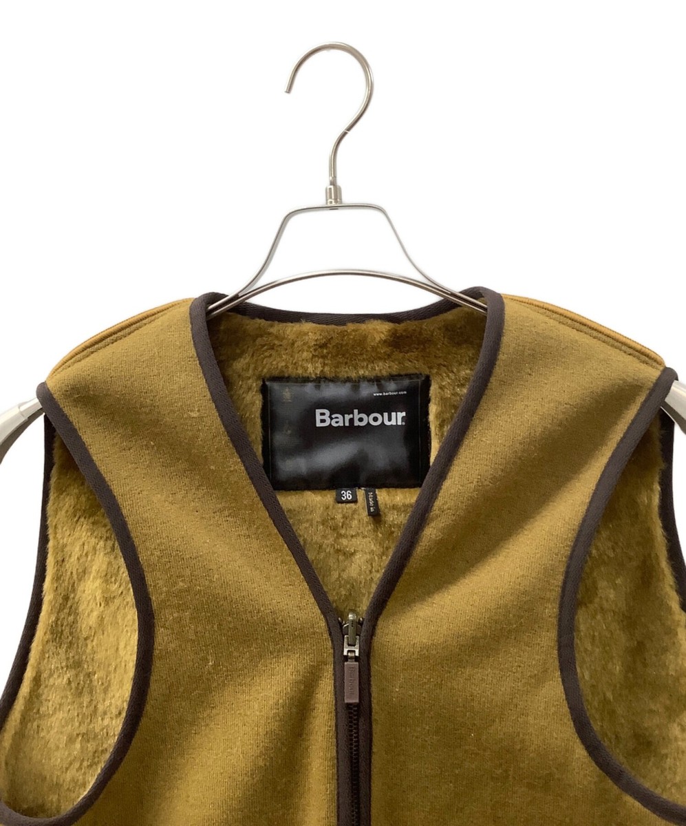 Barbour SL FUR LINER VEST Size: 36 Camel Men 2002103 | eBay