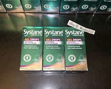 EXP 01/2027! 3 Box Lot Systane GEL DROPS Day Night Dry Eye Relief 10mL 1/3oz