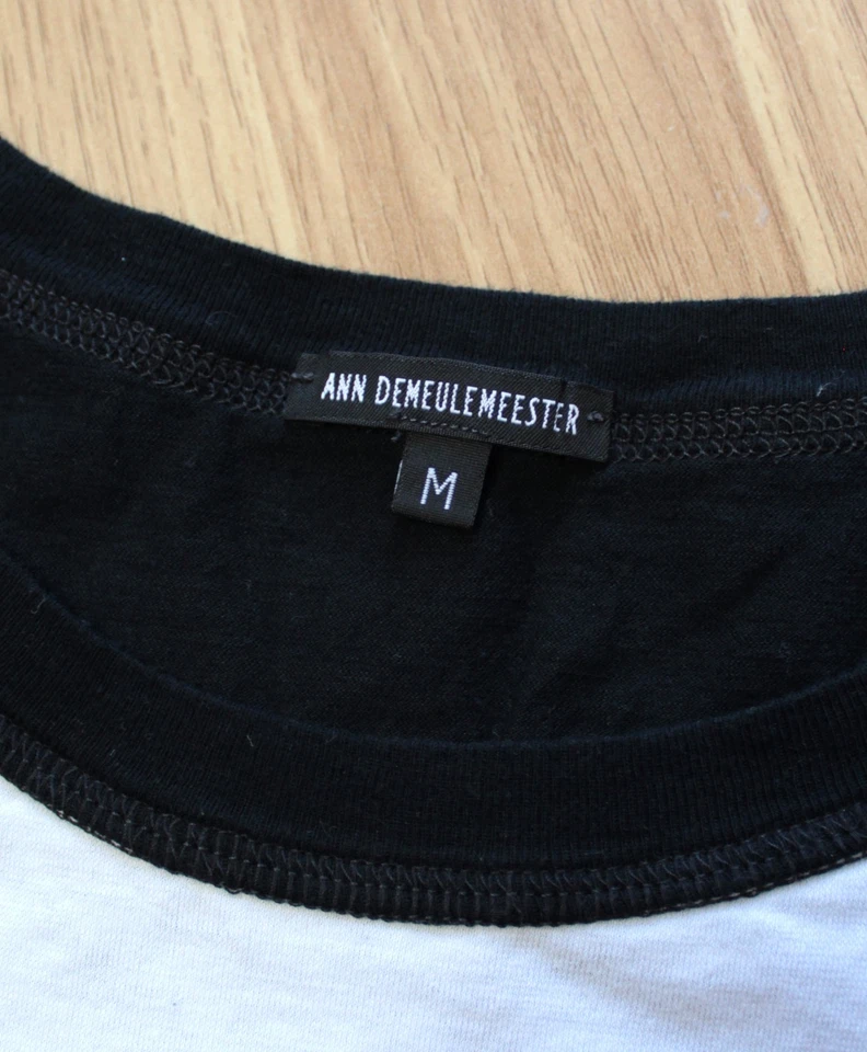 Ann Demeulemeester 08SS Runaway Dada Cut T Shirt RARE Mens Size M - Image 3 of 4