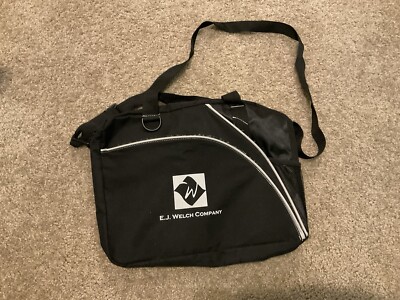 E.J. Welch Company Black/White Small Tote Bag