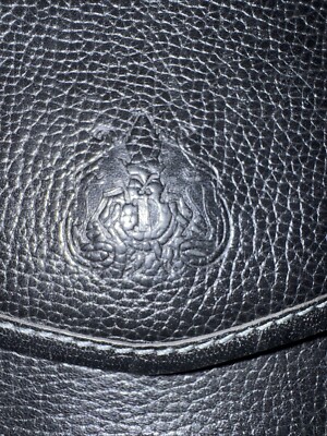 Vintage Didier Lamarthe Black Crossbody Leather Purse Classic