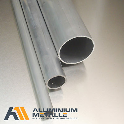 Aluminium Rohr Alurohr 10-100mm 2,5-3m Aluprofil Alu Rohre Rundrohr