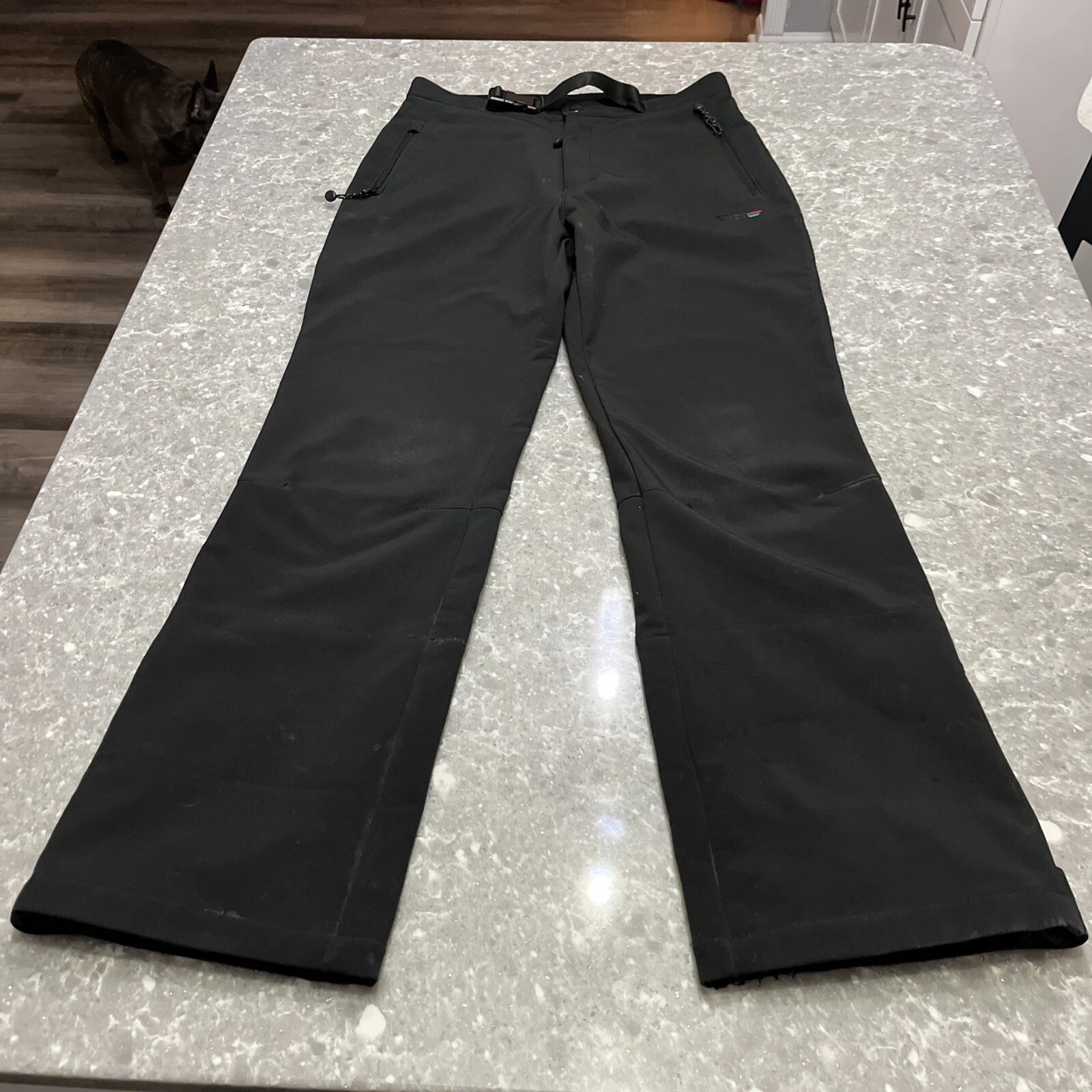 Jeton 2000 Softshell Pant Hiking Trekking Skiing size US 32x30 Black