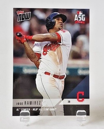 2018 Topps Now AS-13 Jose Ramirez