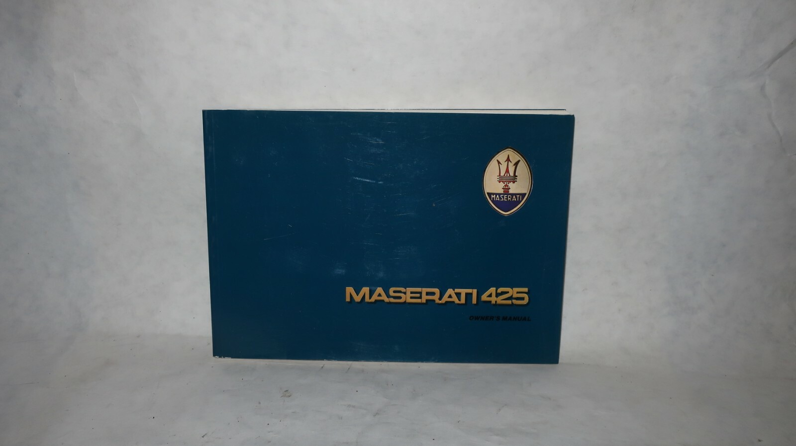 Maserati Biturbo   ORIGINAL OWNERS MANUAL 425  USA version....Brand New 