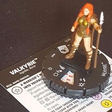 VALKYRIE The Mighty Thor Heroclix Set - 009 Common - 9
