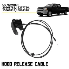 Hood Latch Release Cable w/ Handle OEM 20968782 New 15894378 D