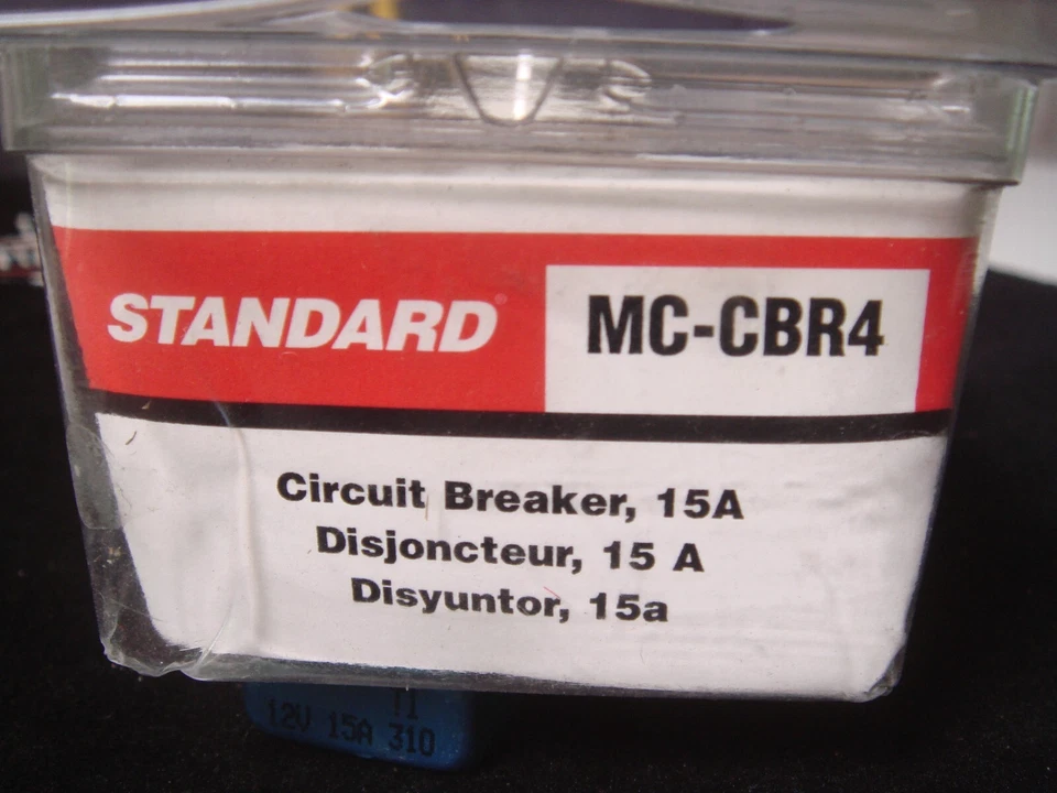 Disyuntor Harley 15 Amp FLH FXST 1994 Up Electra 74587-94 EE. UU. MC-CBR4 H1 Foto 4 de 4