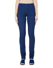Junya Watanabe Comme Des Garcons Navy Blue Denim Leggings, Size M NWT  435