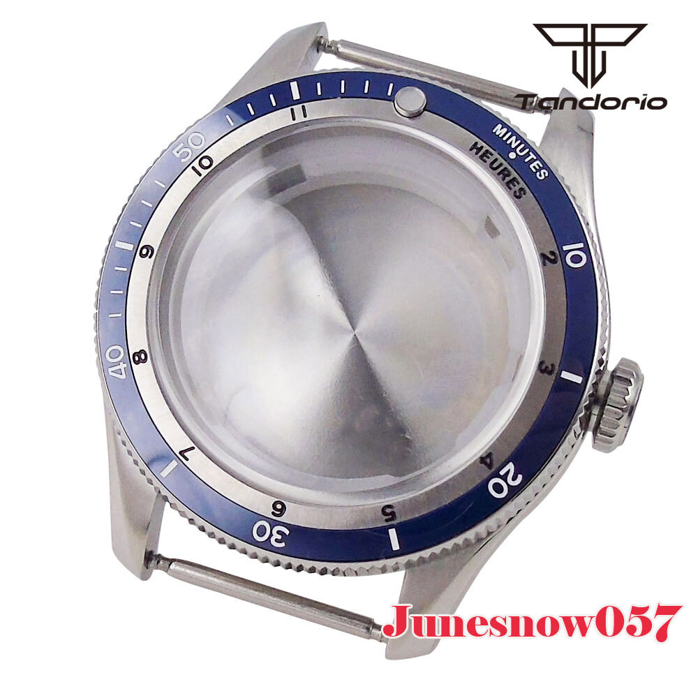 Vetro Zaffiro 20ATM 40mm Orologio Da Uomo Lucidato Parti - Foto 13