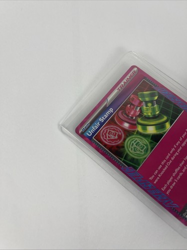 Carta Pokémon Mascarada Crepúsculo Sello Injusto 165/167 ACE SPEC Raro 2024 Casi Nuevo - Imagen 5 de 10