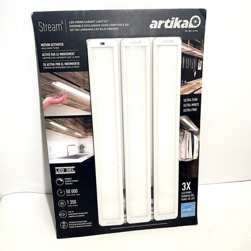 Artika Stream LED Under 3 Light Set in Original packaging
