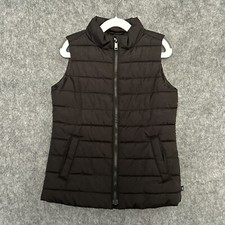 Gap Kids ColdControl Puffer Vest Girls Black Size Small 6 7 Winter