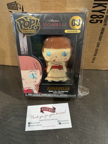FunKo Pop Pin! Pin grande esmaltado Horror S1 The Conjuring Annabelle #03 - Imagen 2 de 4