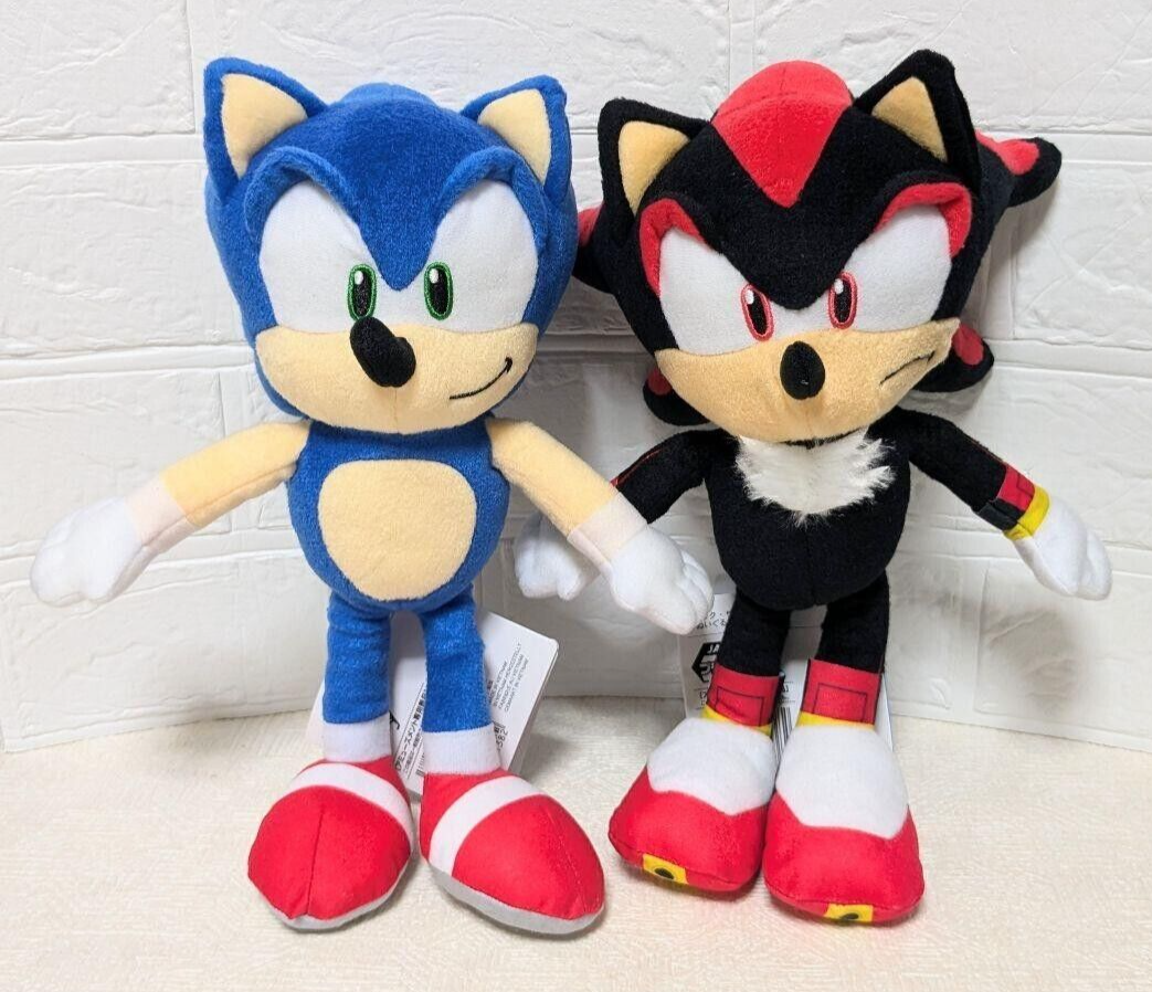 Sonic the Hedgehog Medium M Plush Toy Sonic Shadow TOKYO MISSION