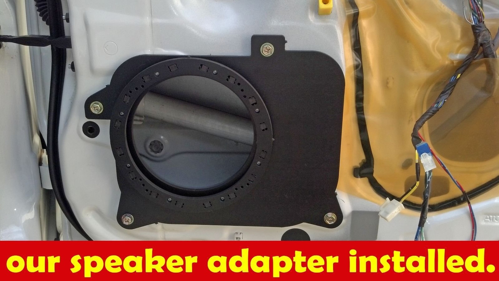 Rear Door Speaker Adapter Spacer Rings Fits 1998-2005 Lexus GS300 / GS400 - S...