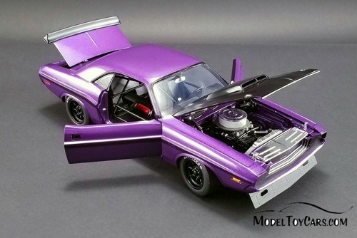 1970 DODGE CHALLENGER TRANS AM STREET VERSIONE ACME 1806010 1/18 AUTO PRESSOFUSA - Foto 3 di 6