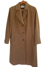 Vintage Ma Griffe Coat Sz 14 Bust 44" Wool Blend Camel Color New Old Stock