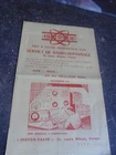 Isovox Radio Troubleshooting Service Sheet in Vienna and Sound Receiver Type SA1366