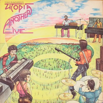 Utopia Another Live INSERT Bearsville Vinyl LP