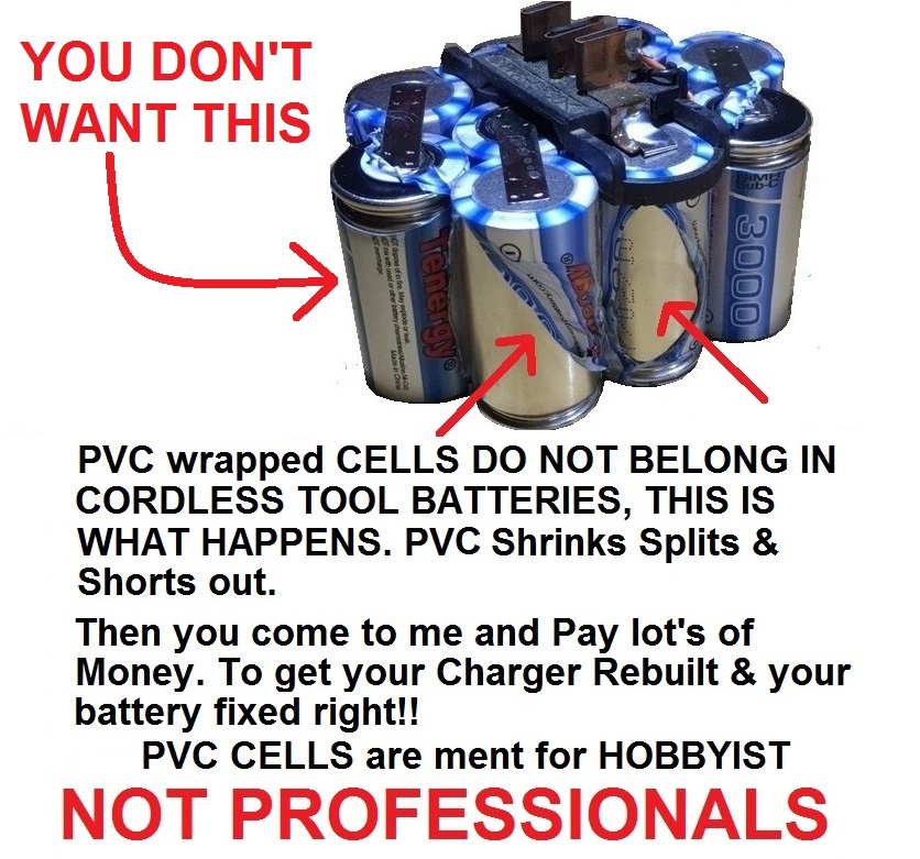 Snap On 9.6v CTB100 Battery BUILT BY THE BEST BATTERY PACK REBUILDERS