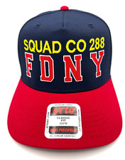 FDNY SQUAD CO 288 Cap Hat Snapback Custom Embroidery Fire Department New York