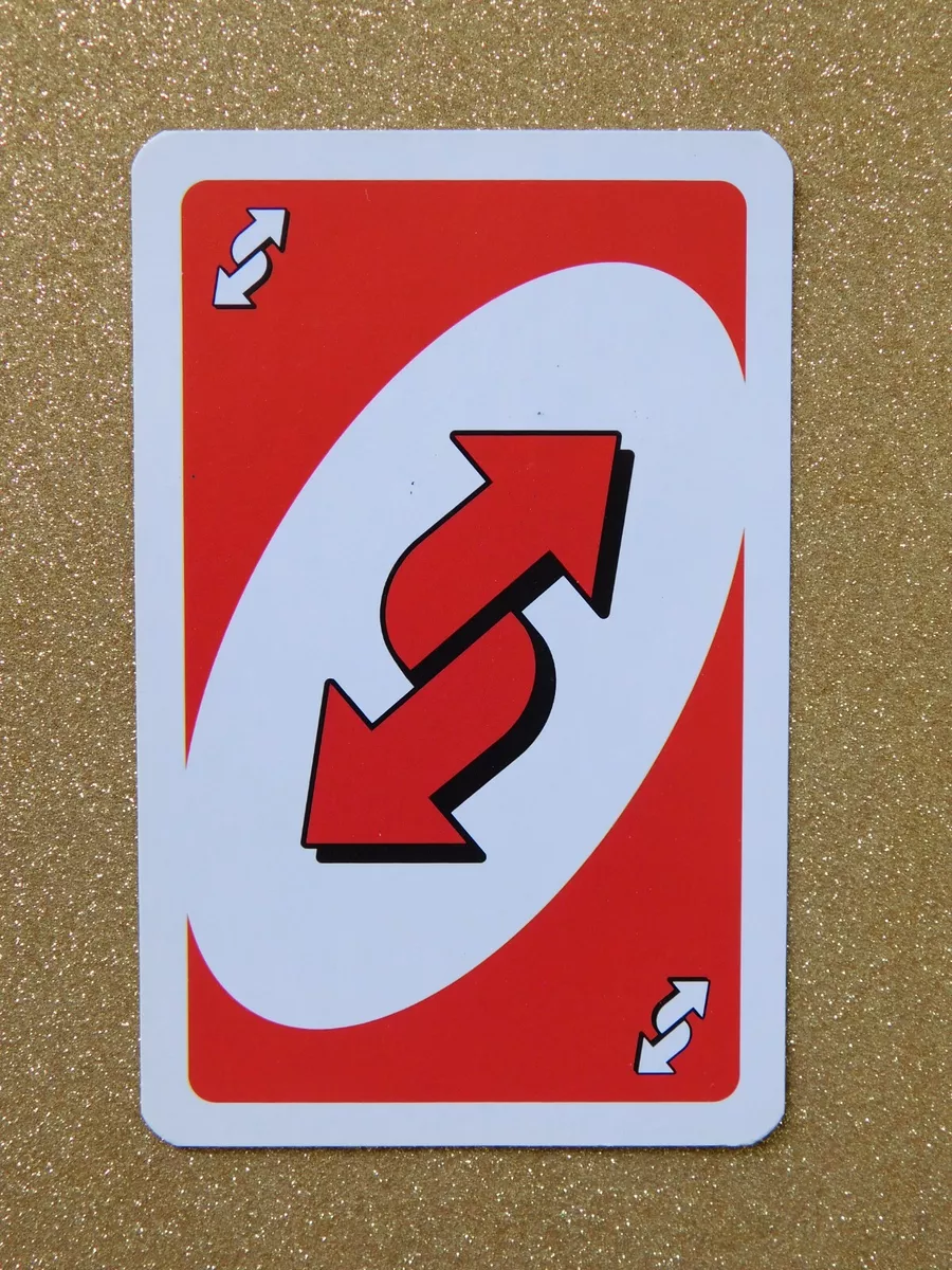 UNO reverse card | Greeting Card