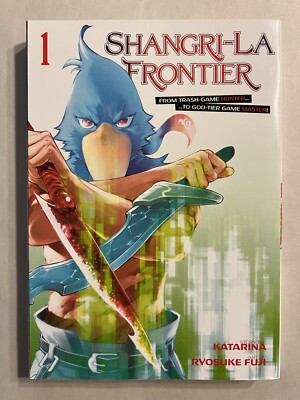 Shangri-La Frontier Vol 1 Manga    Fantasy Action English Katarina Ryosuke Fuji