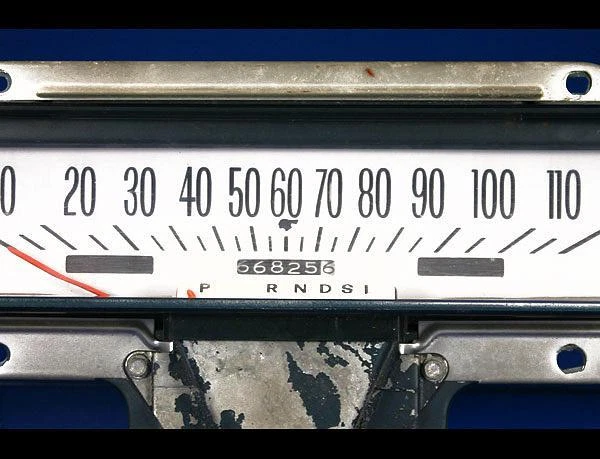 Medidores de cara blanca para Pontiac Catalina 1965 Foto 3 de 4