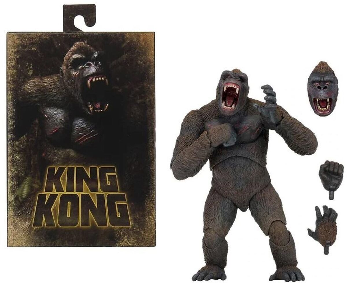 NECA 7 Inch King Kong Movie Action Figure with Articulation
