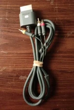 Microsoft Xbox 360 AV Audio Video Cable Cord OEM