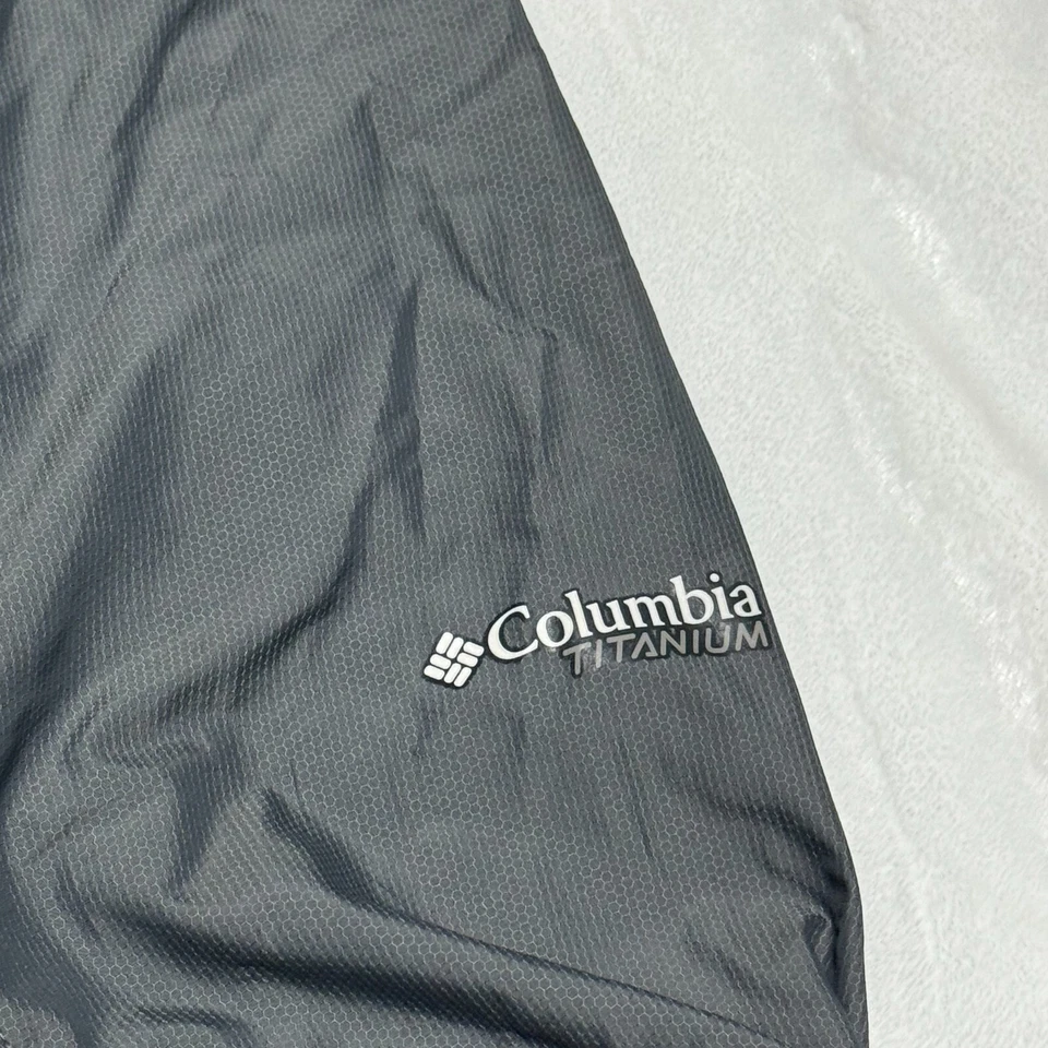 Columbia Land Rover Jacket Womens Large Gray Titanium Rain Coat Range Rover SUV - Image 3 of 4
