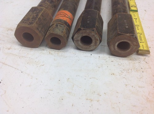 (4) Black 1-1/4" x 11 Thread Concrete Masonry Core Drill Bit, 3-NEW, 1-USED - Picture 4 of 7