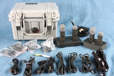 Revolabs Microphone Kit - Pelican Case + Wearable/table Microphones + Ear Pieces