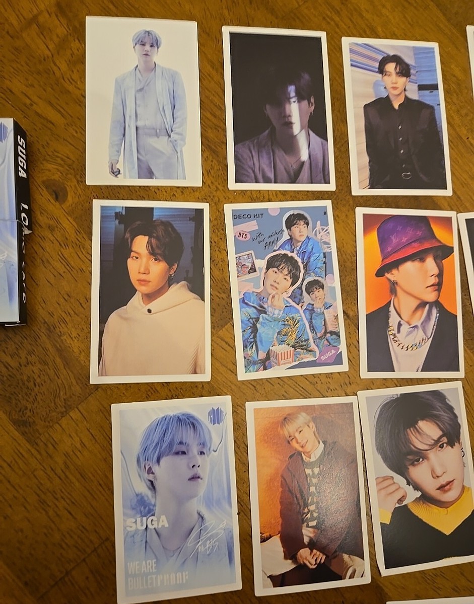 BTS SUGA ユンギ ランダム Proof サノク トレカ BTS PROOF Yoongi Suga Official Limited Lucky Draw Photo Card